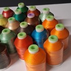 Coats   Clark Rayon Machine Embroidery Thread 40wt 1000m Spools Lot Of 26
