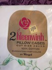 Vintage Riegel Kleenwink Pillowcases Greenery 100  Cotton 42x36 Sealed
