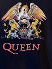 Men s Queen Short Sleeve Black Cotton T-shirt Tag Size 2xl  xxl 