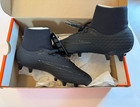New Nike Hypervenom Phelon 3 Df Fg Black Soccer Cleats Men s Size 6 917764-001
