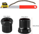 Bike Cassette Removal Tools Kit  3 Pcs Bike Chain Whip Tools With Cassette Lockr