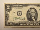 1976 Series  2 Two Dollar Bill U s  Legal Tender Bank Note Circulated Condition