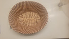 Rosa Pine Needle Basket From Guatamala