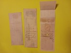 2 Vintage Checks And One Receipt - 1862  1872  1871 - Bundle   36