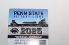 2025 Penn State Nittany Lions Football Schedule Magnet