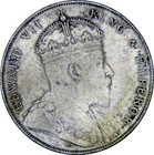 Straits Settlement Edward Vii Dollar 1908 Vf