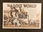 The Lost World   -    Original 1925  Movie Herald  - Willis O    brien
