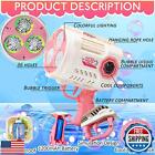 Bubble Machine Gun No Dip-automatic Bubble Blower Kids Toys-36 Holes Portable