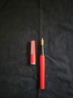 Vintage Osmiroid 75 Fountain Pen Red Medium Rolatip Nib Made England 1970s