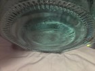 Vintage Sve Italian Green Glass 5 Gal Beverage Dispenser Hexagon Made In Italy