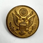 Lot Of 10 Wwi U s  Army Great Seal Brass Uniform Buttons 1  Dia Antique Military