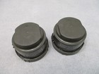 Lot Of 2 Usgi 40mm Gas Mask Filters C2a1 M40 Nato Threaded Canisters Sealed