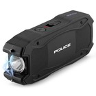Police Stun Gun 1901 High Voltage Rechargeable Self Defense Led Flashlight Black