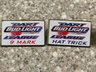 Lot Of 4 Bud Light Miller Lite Dart Award Pins Hat Trick 9 Mark Low Ton