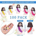100 Pack Little Jesus Figures Loves You  Tiny Mini Jesus Figurines In Bulk