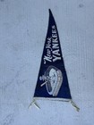 Rare 1950 60s Mlb New York Yankees Pennant Full Size - 28   x11    