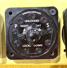 Dowty Undercarriage Indicator  Raf Spitfire Switch  Smiths Flap oxygen Indicator