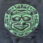 Vintage 1988 Kwagiulth Moon Wise Frog By Richard Hunt Crewneck sweatshirt Size M