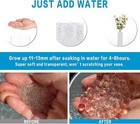 140 000 Clear Water Beads For Vases  Vase Filler Water Gel Beads  For Making Pea