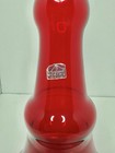 Htf Vintage Mcm Viking Glass Ruby 1257 Decanter 17 75    W stopper   2 Labels