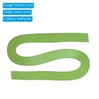 Quilling Strips Paper 120pcs 3mm 54cm Origami Paper Light Green