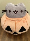 Halloween Pusheen Cat Plush - Pusheen In An Orange Pumpkin Jack O Lantern Nwot