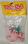 Wubbanub Pink Kitty Cat Plush Baby Pacifier Holder Infant-6 Months New   Sealed