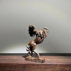 Chinese Old Bronze Copper Statue Hand Carved Horse antique Handicraft Ornaments