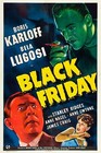 1940 Black Friday Movie Poster 11x17 Boris Karloff Bela Lugosi Stanley Ridges     