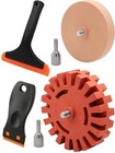 Spanno Decal Remover Eraser Wheel Tool Kit - 3 5    4  Rubber Adhesive Remover