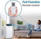 12 000 Btu Portable Air Conditioner Rooms Up To 550 Sq ft  Remote Control