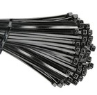 100 Heavy Duty 5  300mm Cable Zip Tie Down Strap Wire Nylon Wrap Black Organizer