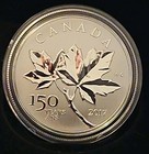 2017 Proof Half Oz Canada Silver 150th Anniversary Maple 