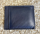 Alpine Swiss Rfid  Front Pocket Wallet Id Card Money Rg-543 Black Leather New
