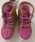 New Oshkosh Raferty Boots Toddler Pink   Brown Girl Shoes Size 4