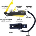 Easy Box Cutter 2000 Yellow With 10 Blades  Durable And Safe