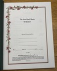 The New World Book Of Binders Softcover  Family Heritage  Genealogy Directory