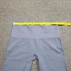 Womens Stretchy Modern Pull On Leggings Large Sz Blue Everyday Trendy Pants