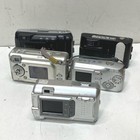 Assorted Compact Digital Camera Lot Of 5