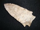 Exceptional 3 1 4  Beveled Corner Notch Deep South Arrowhead   88 