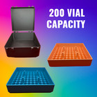 3ml Peptide Vial Storage Case     Holds 200   300 Vials   Freezer-friendly Organizer