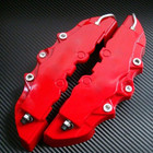 4pcs Universal Car Disc Brake Caliper Caliper Covers Front Rear Kit Accessories