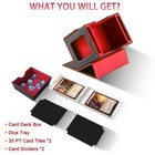 Cmfylive Mtg Deck Box For Commander Display Card Deck Box Gamegenic Deck Box    