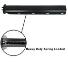 2 Pack Spring Loaded Mudflap Hanger Bracket For Semi Trucks 1-1 8  Bolt 29 5 