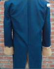 18th Century Frock Coat Blue Colonial Historical Coat Revolutionary War Uniform