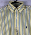 New Polo Ralph Lauren Long Sleeve Classic Fit Button Down Shirt Men Size Medium