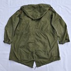 Vtg M-1951 M-51 Us Army Mod Fishtail Parka Sz L W wool Frieze Liner Cold Weather