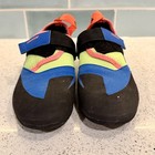 Adidas Five Ten Kirigami Kids Sz  3  Climbing Shoes Orthololite 5 10  Blue green