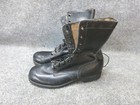 Vintage Vietnam Black Military Combat Boots Size 10r  Ro Search  1974  Ripple
