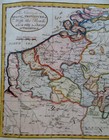 Netherlands Belgium Provinces Luxembourg Flanders C  1810 Scarce Engraved Map